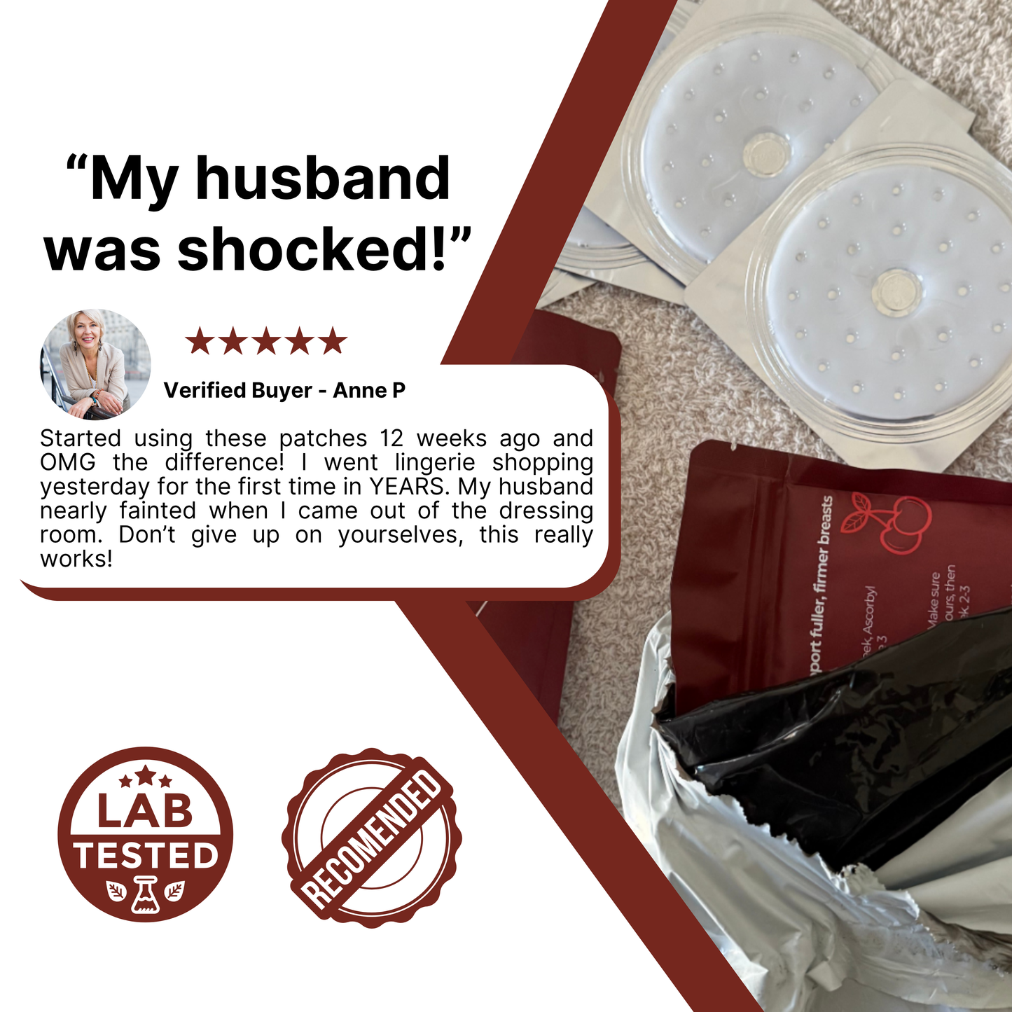 LustraLift® Natural Patches