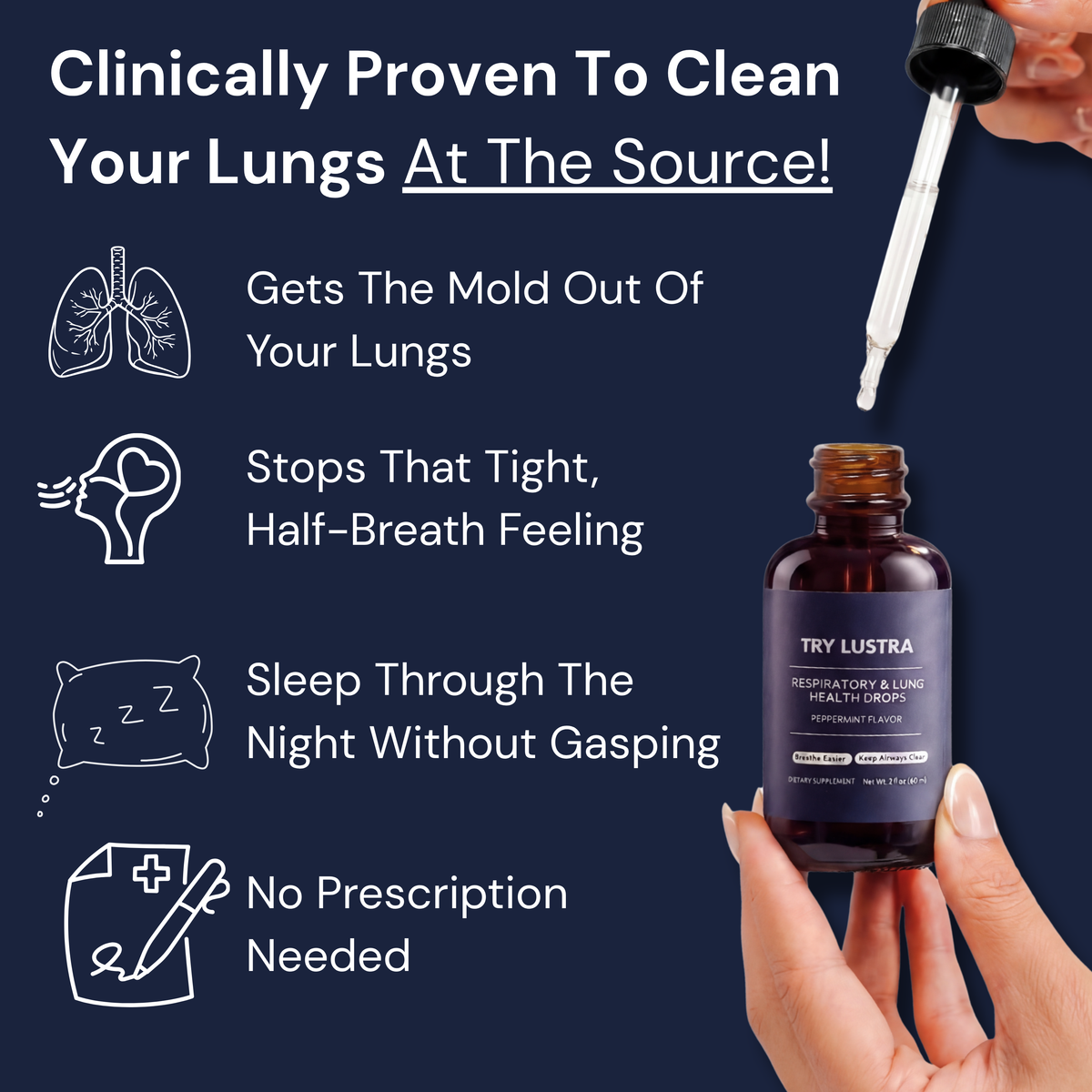 Lustra™ Respiratory & Lung Health Drops