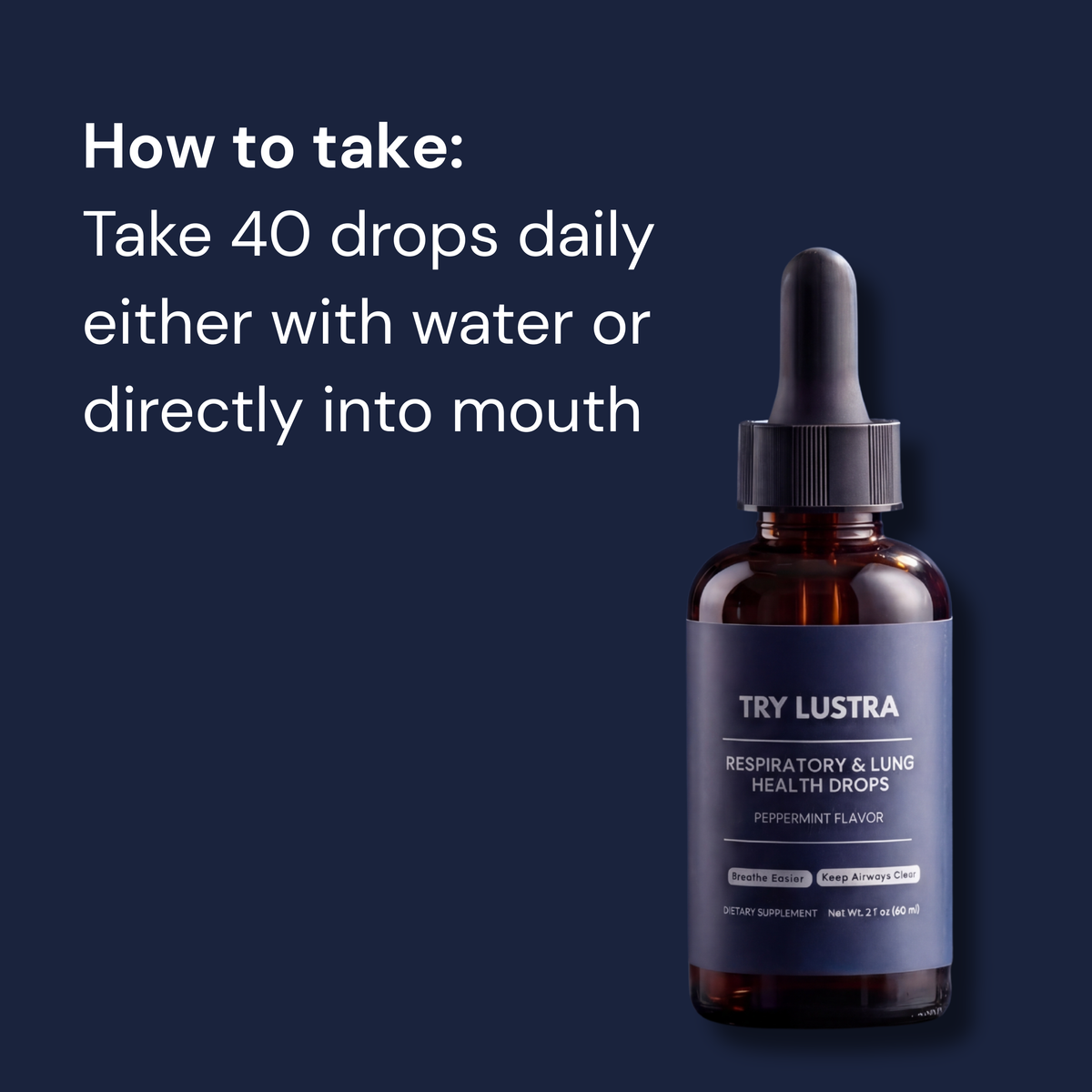 Lustra™ Respiratory & Lung Health Drops